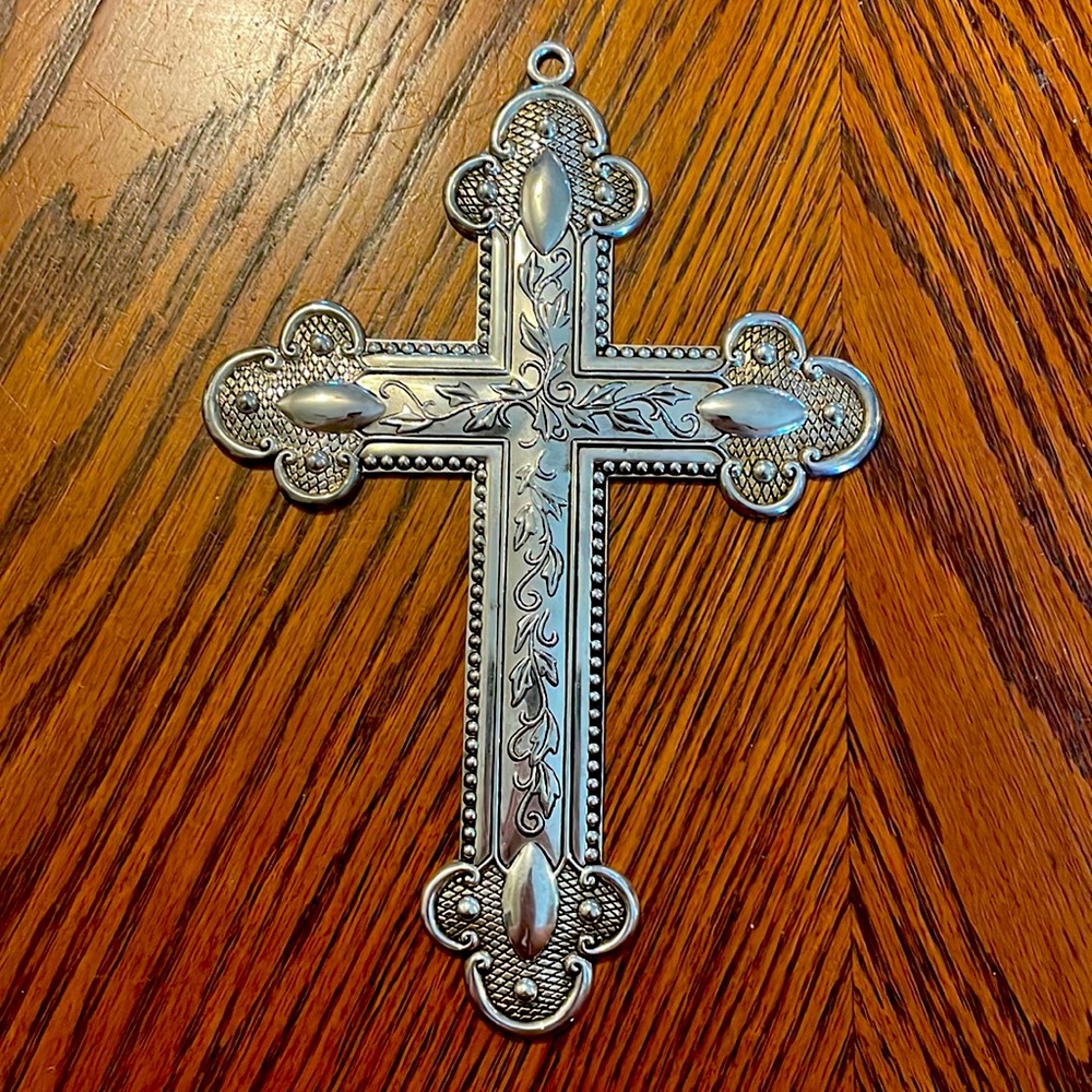 International Silver Company Silver Wall Cross